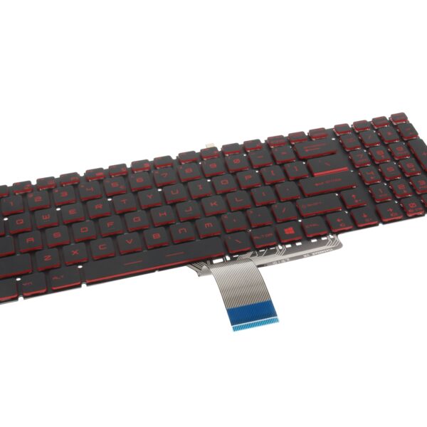 Teclado Retroiluminado QWERTY US para Portátil MSI MS-16J9, MS-16JB e Séries Compatíveis