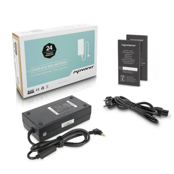 Carregador Movano 19.5V 7.7A 150W (5.5x2.5mm) para Portátil Asus