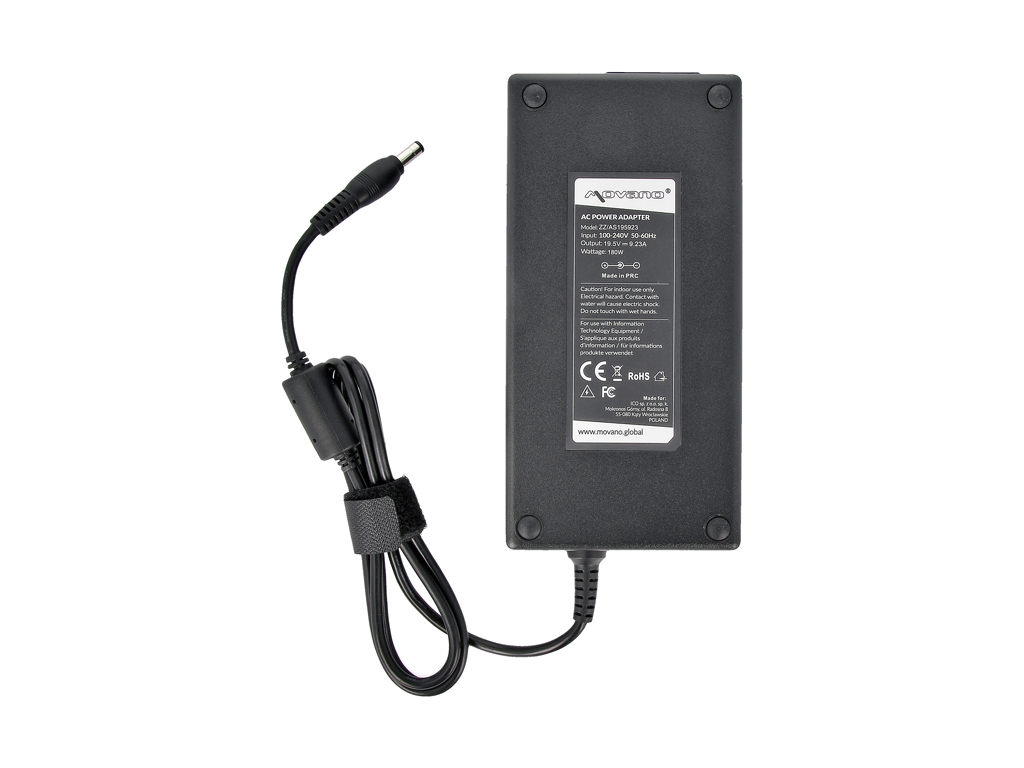 Carregador Movano 19.5V 9.23A 180W (5.5x2.5mm) para Portátil Asus - Green Computer - Image 4