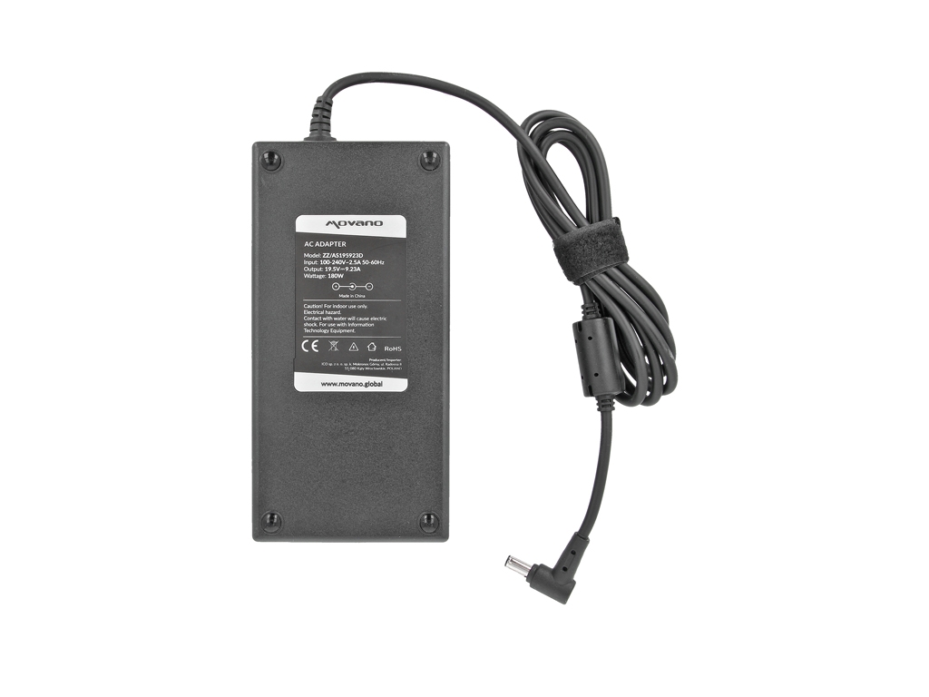 Carregador Movano para Asus 19.5V 9.23A (6.0x3.7 mm) 180W - Image 4