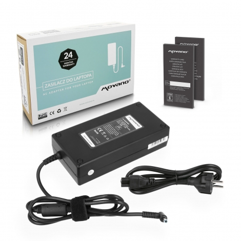 Carregador Movano 230W para Portátil HP - 19.5V 11.8A (4.5x3.0mm Pin)
