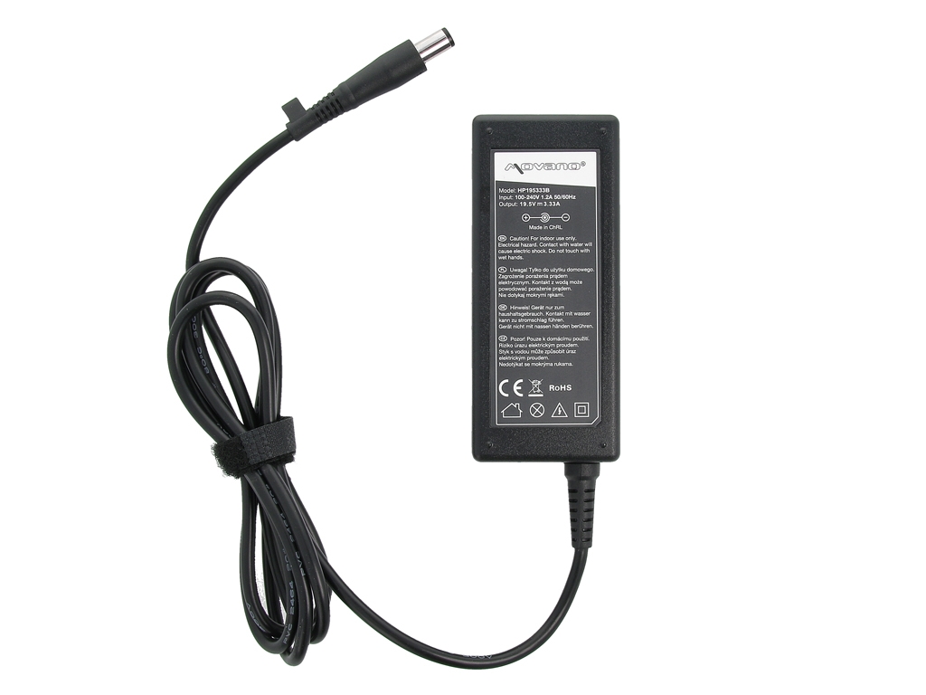 Carregador Movano 19.5V 3.33A 65W (7.4x5.0mm) para Portáteis HP - Compatível com EliteBook, ProBook, Pavilion - Image 4