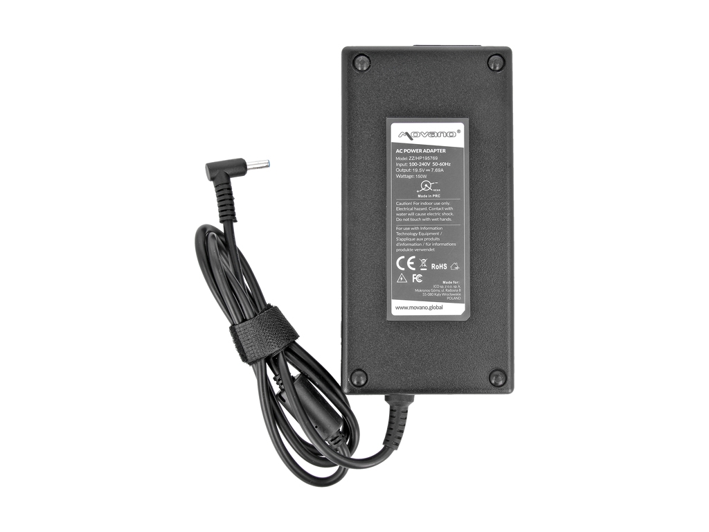 Carregador Movano 19.5V 7.69A 150W (Pino 4.5x3.0mm) para Portáteis HP - Image 4