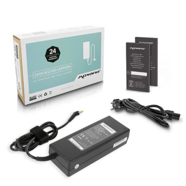 Carregador Movano LCD 12V 10A 120W (5.5x2.5mm) para Portátil