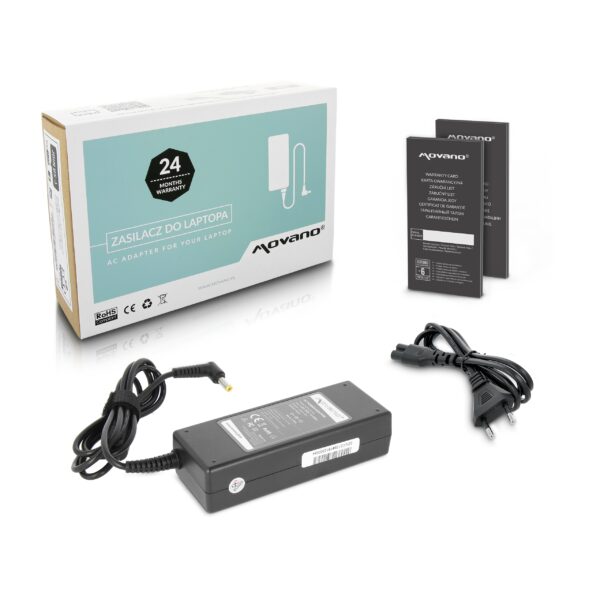 Carregador Movano 12V 5A 60W para Monitores LCD e Dispositivos com Conector 5.5x2.5mm