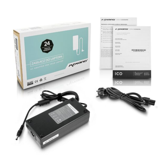 Carregador Movano 19V 9.5A (5.5x2.5) 180W para Asus