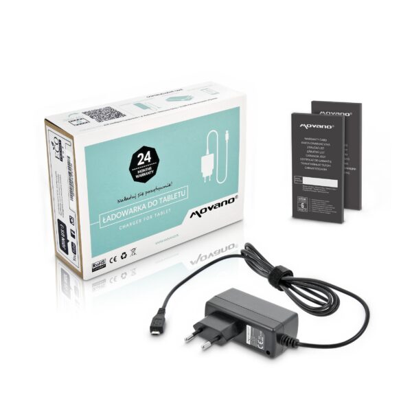 Carregador Movano 5V 2A (MicroUSB) 10W, ME400C para Tablet Asus, Acer, Samsung e outros
