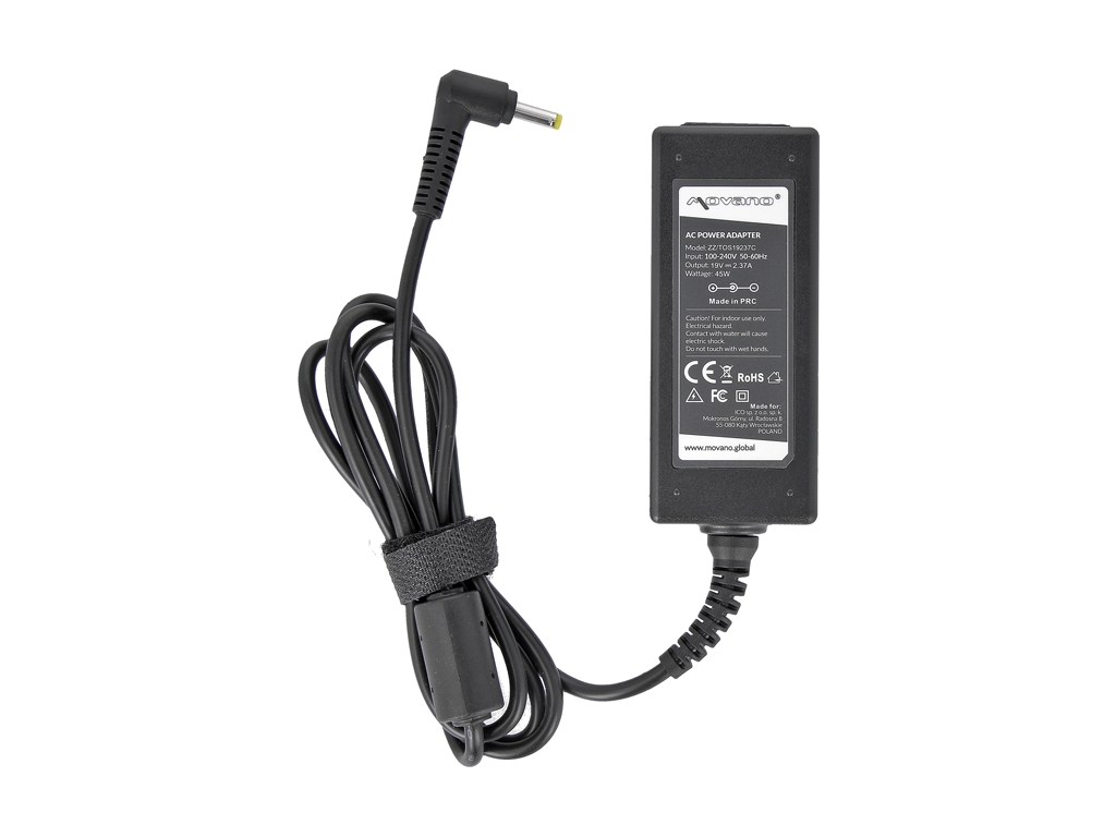 Carregador Movano 19V 2.37A (4.0×1.7) 45W para Toshiba, Chromebook e outros - Image 4