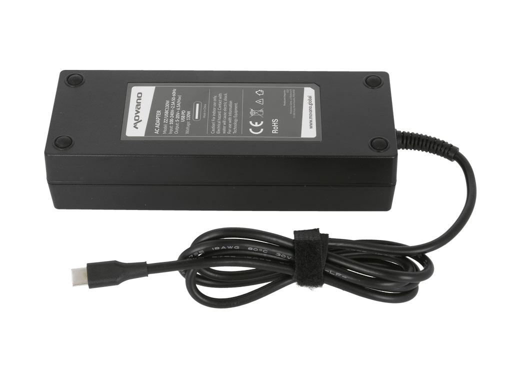 Carregador Movano 130W USB-C para Portáteis Dell (Preto) - Image 2