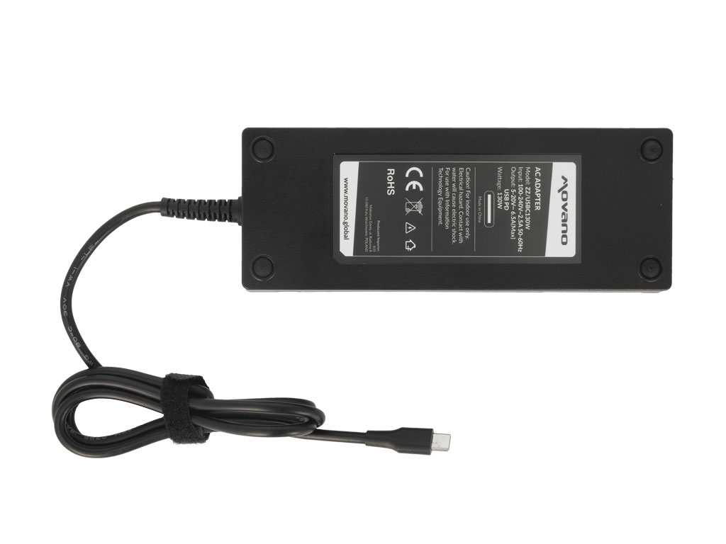 Carregador Movano 130W USB-C para Portáteis Dell (Preto) - Image 4