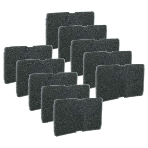 Conjunto de Filtros de Esponja (10 unidades) Compatível com Blomberg 2964840200, 782372152 e Outros Secadores