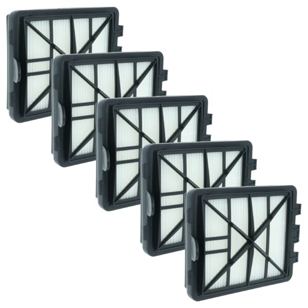 5x Filtro de Exaustão EPA vhbw para Aspirador Kärcher VC 6 - E12