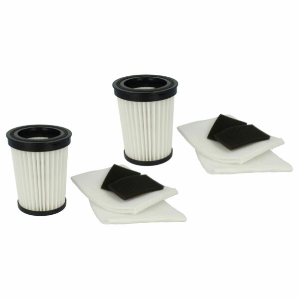 Conjunto de 10 Filtros vhbw para Aspirador Dirt Devil 2828001