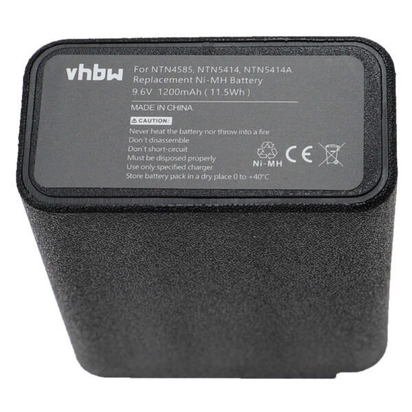 Bateria vhbw para rádio Bullard / Motorola (1200 mAh, 9.6 V, NiMH)