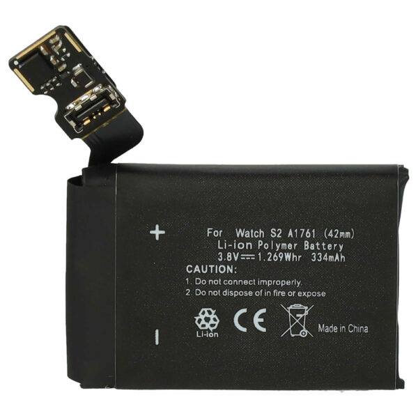 Bateria para Smartwatch compatível com Apple A1761 - 334 mAh 3.8 V Li-polímero + Ferramentas