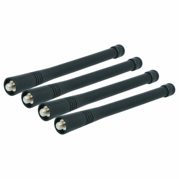 Pack 4x Antena de Substituição Motorola NAD6502AR - 15,1 cm vhbw