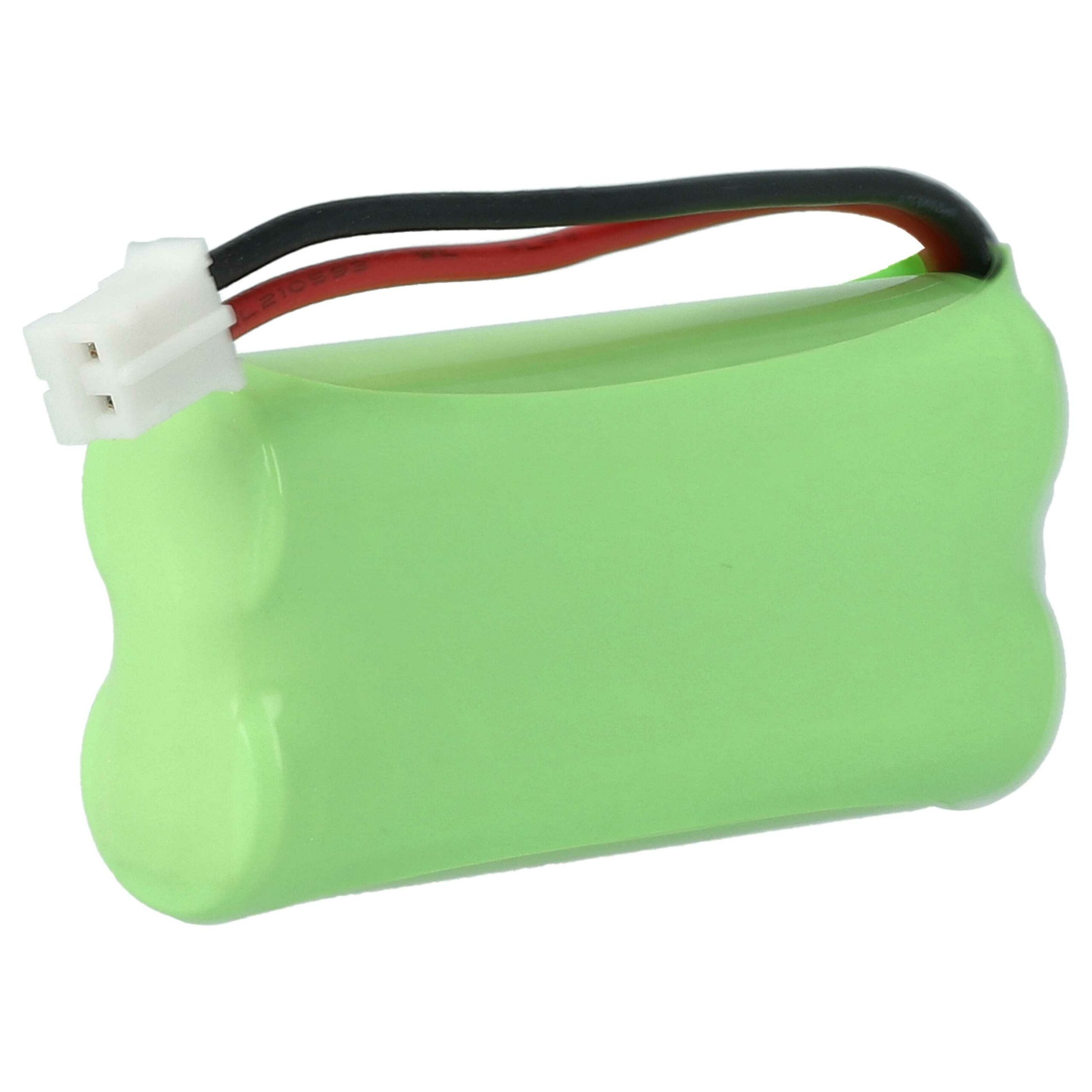 Pack 10x Baterias vhbw 700 mAh 2.4V NiMH para Telefones Fixos T-Com, Siemens, Universum - Image 2