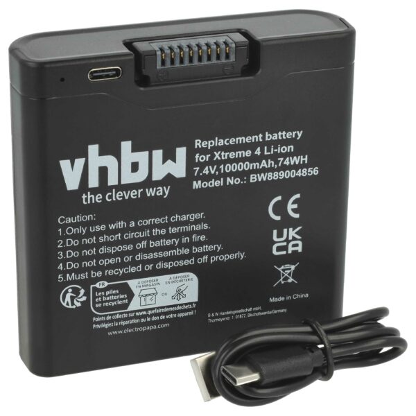 Bateria vhbw para coluna JBL PartyBox Club 320 / Stage 320 / Xtreme 4 - Li-Ion 10000 mAh