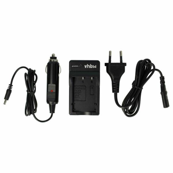 Carregador de Bateria vhbw para Câmaras Digitais - 8.4 V, 0.6 A