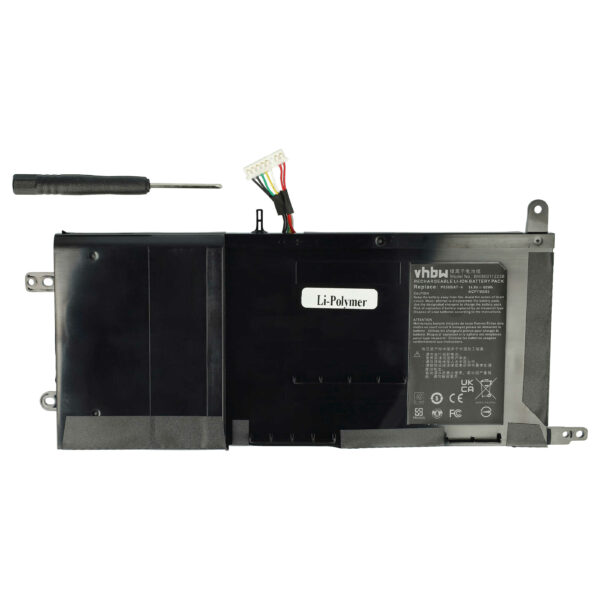 Bateria vhbw para Portátil Advent/Thunderobot/Hasee/Clevo - 4050 mAh, 14.8 V, Li-polímero