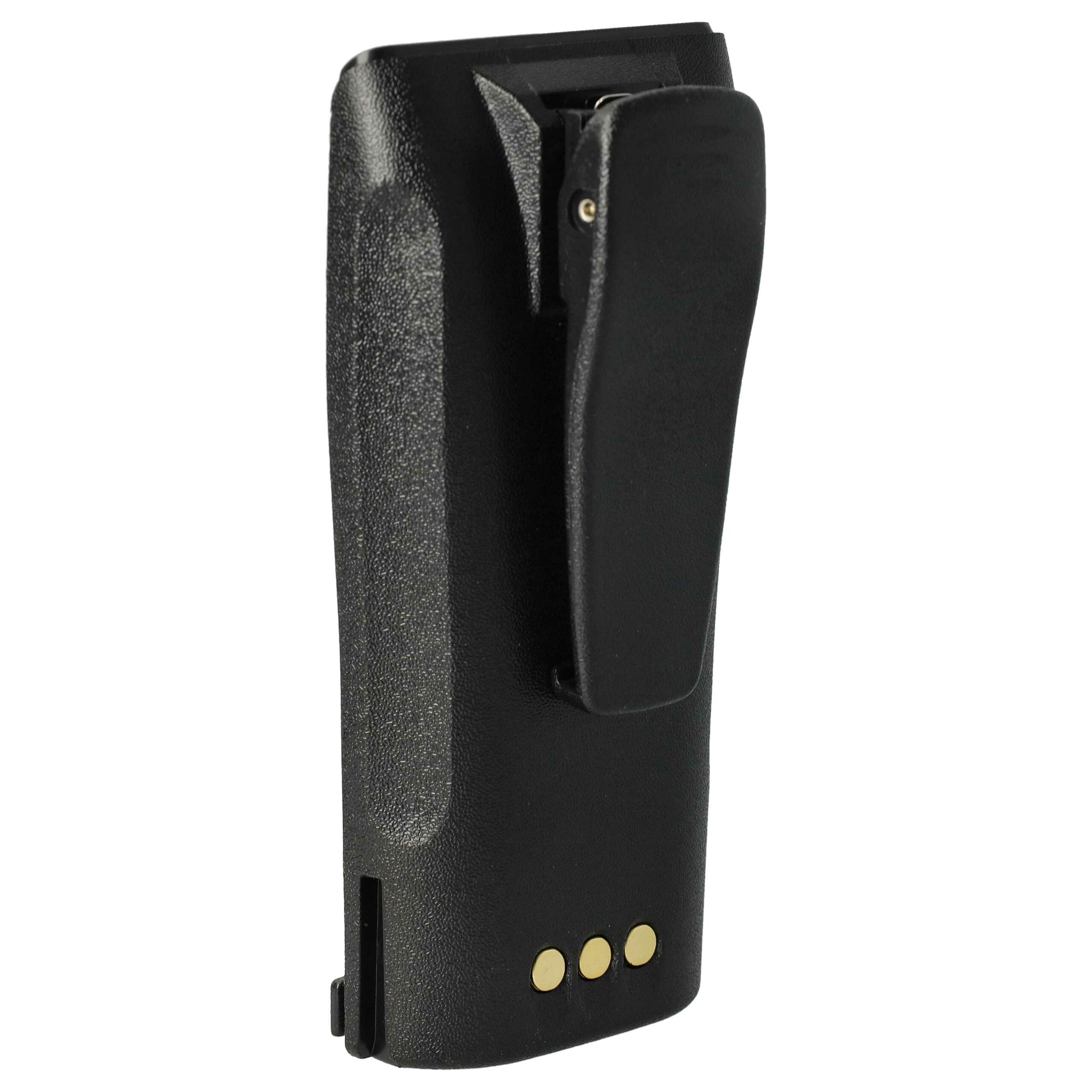 Bateria vhbw 10x para Rádio Motorola NNTN4497, NNTN4496AR, NNTN4496 - 1400 mAh 7.2V NiMH com Clip - Image 2