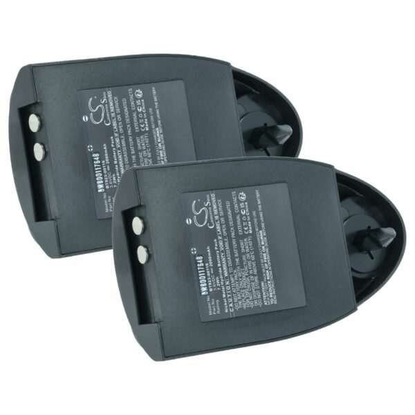 2x Bateria de Substituição para Comando Remoto Industrial Cattron Theimeg BAT-0000327, BT923-00116 - 2000 mAh