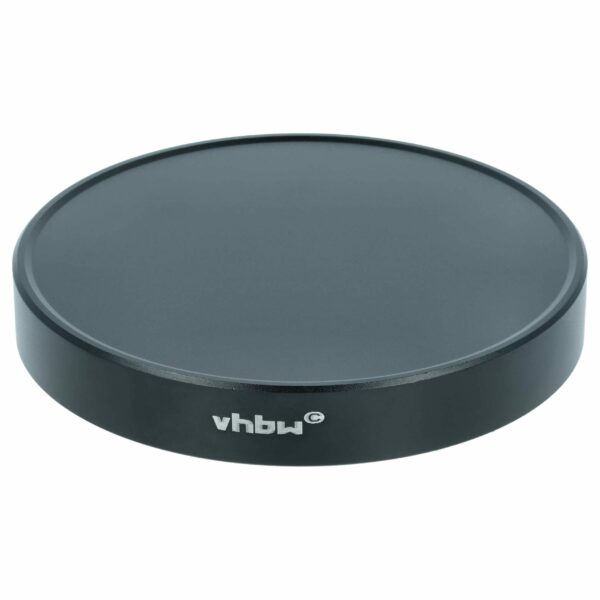 Tampa de Objetiva 80 mm vhbw - Alumínio Anodizado com Interior em Flanela