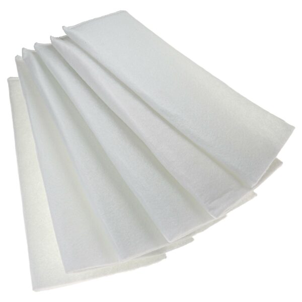 Pack de 6 Filtros de Ar para Ventilação Balzer HRV 30, 25, 35 - Classe G4, Branco
