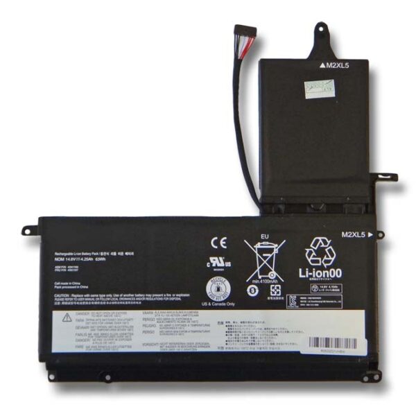 Bateria vhbw para portátil Lenovo ThinkPad S5 4250 mAh 14.8 V