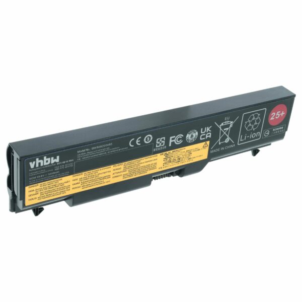 Bateria para Notebook Lenovo 42T4710, 42T4712, 42T4708, 42T4709, 42T4235 - 5200 mAh 10.8 V Li-Ion vhbw