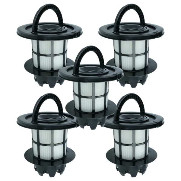 Conjunto de 5 Filtros vhbw para Aspirador Bosch BGS5