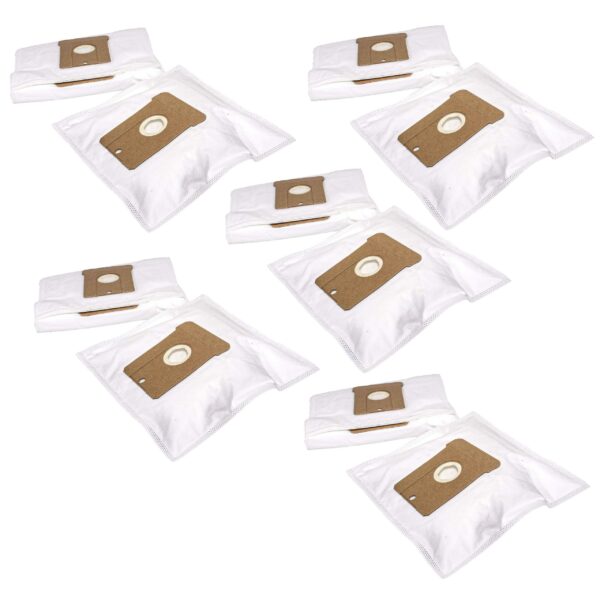 Pacote com 50 Sacos para Aspirador vhbw compatíveis com AEG 25, 26, 24, 22, 23 e Hanseatic - Microfibra