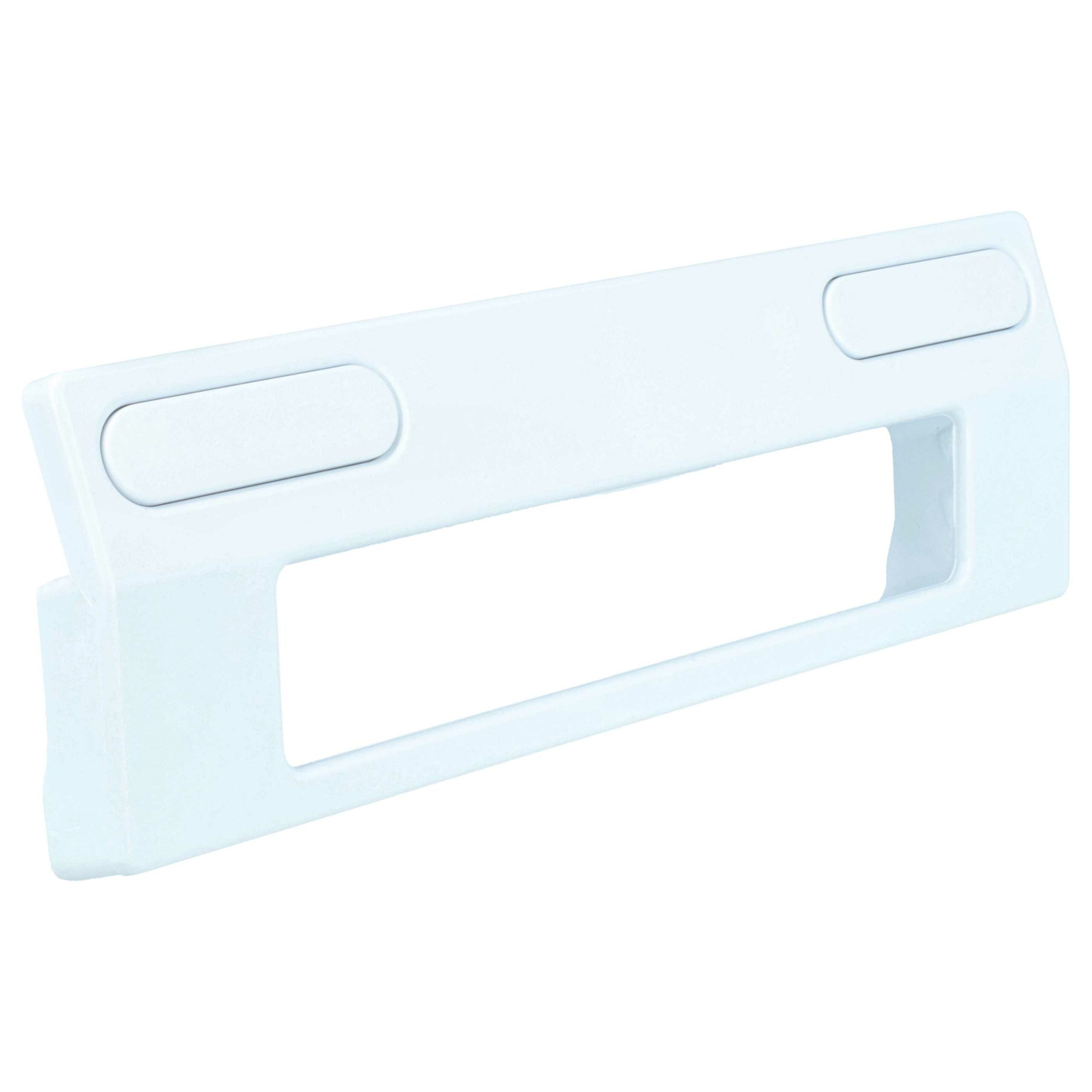 Puxador de Porta Universal para Frigorífico vhbw - 18,5 x 5,9 x 2 cm - Branco