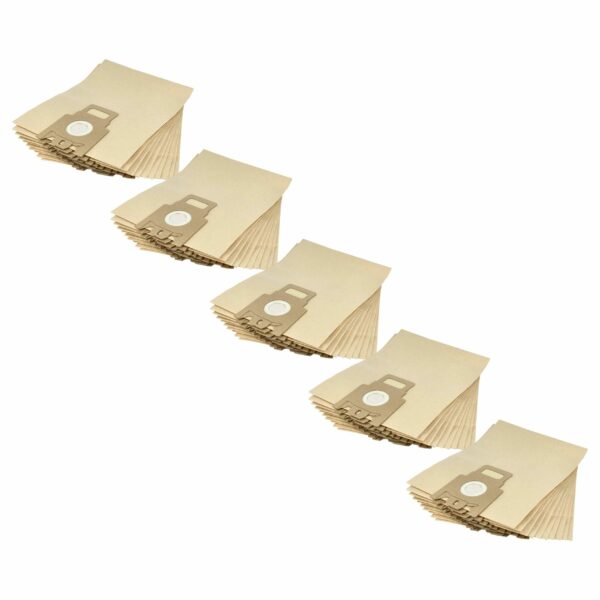 50x Sacos para Aspirador vhbw compatíveis com Miele tipo H 160857 - Papel
