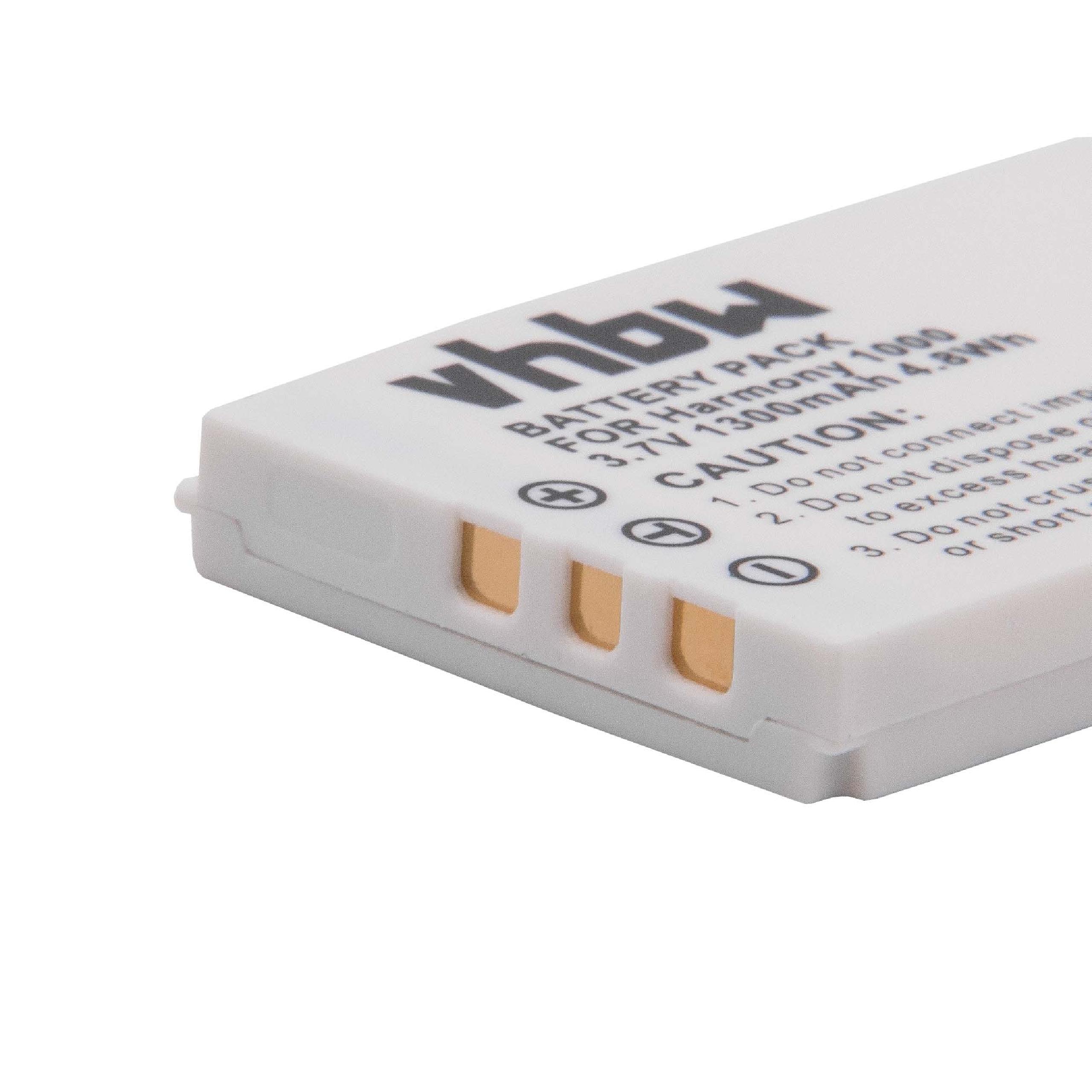 Bateria de Substituição vhbw para Controlo Remoto Logitech - 1300 mAh 3.7 V Li-Ion - Image 2