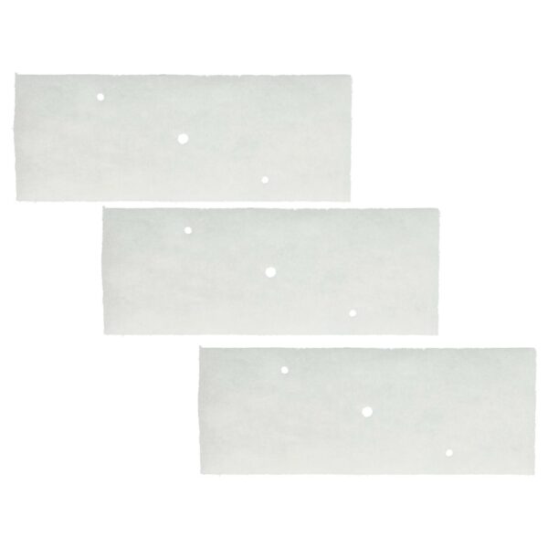 Filtro fino de substituição para secadora Panasonic ANH300-4871, ANH300-4870 - Pack 3x vhbw