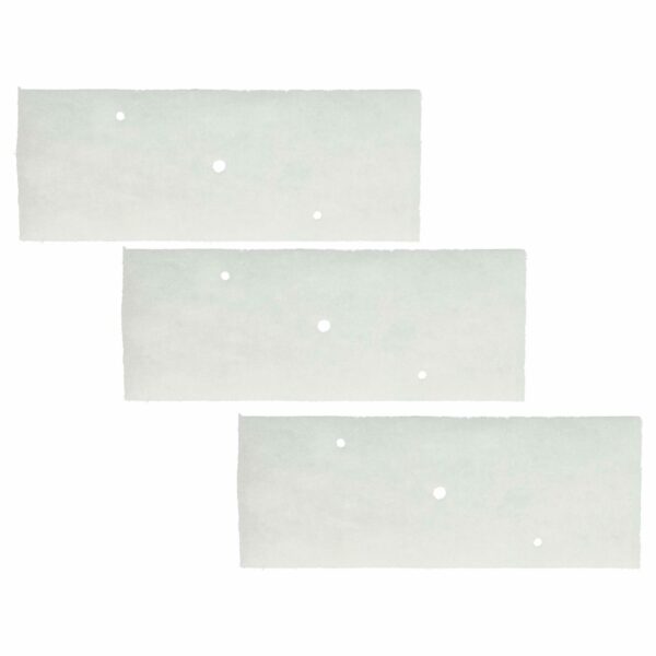 Filtro fino de substituição para secadora Panasonic ANH300-4871, ANH300-4870 - Pack 3x vhbw