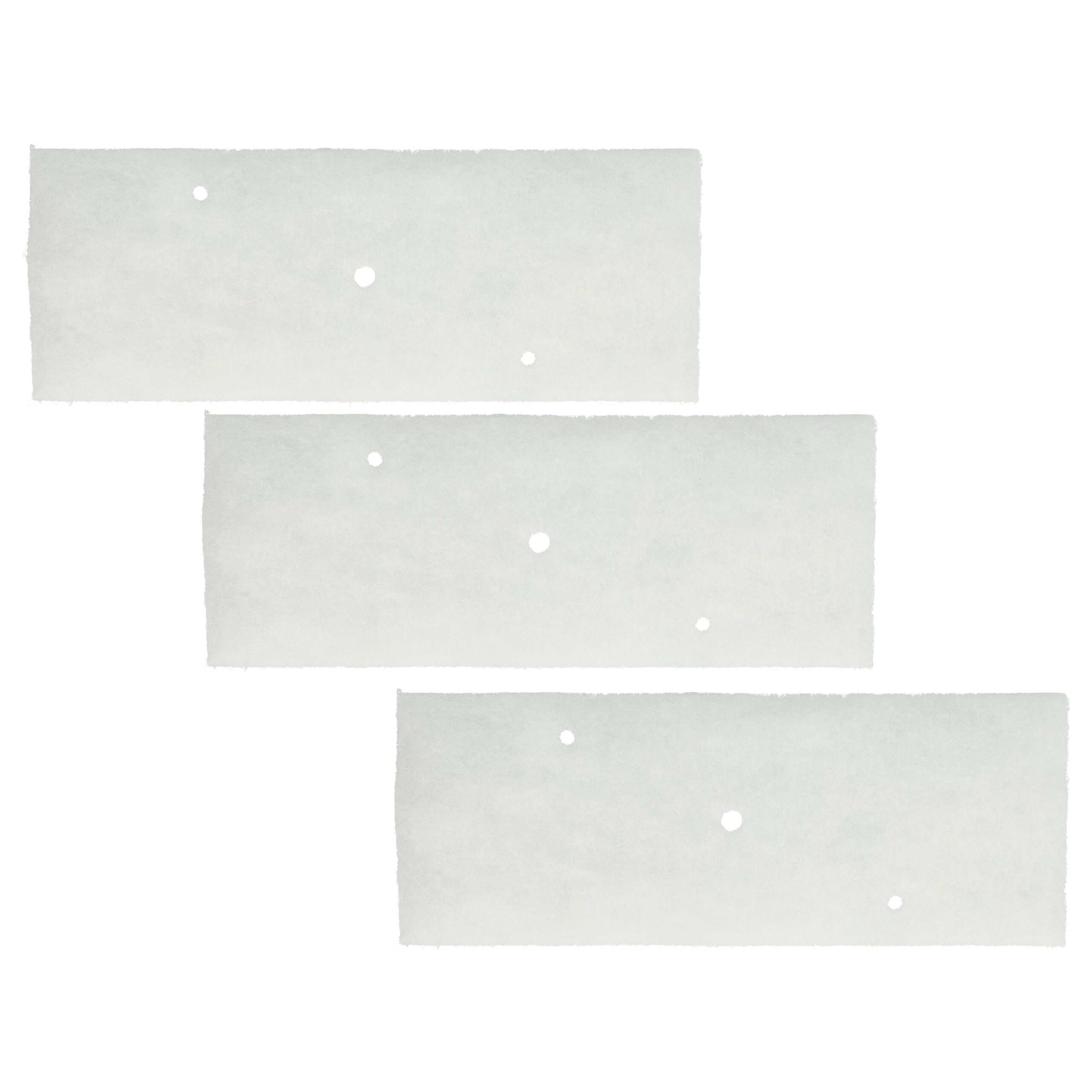 Filtro fino de substituição para secadora Panasonic ANH300-4871, ANH300-4870 - Pack 3x vhbw