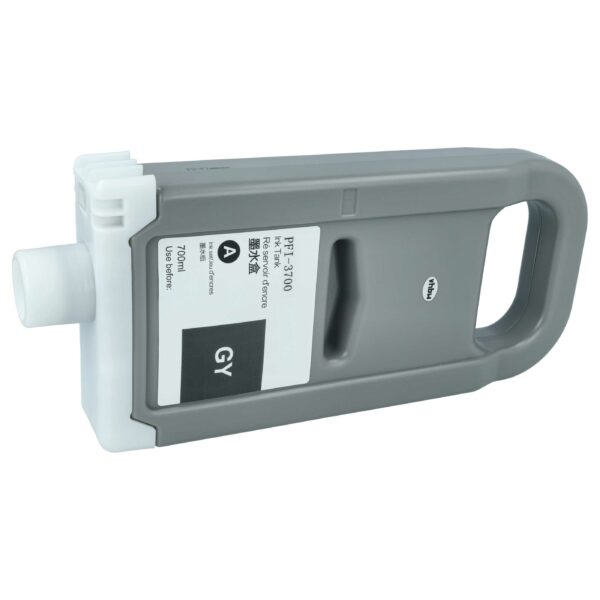 Cartucho de Tinta Compatível para Canon PFI-3700 GY - Cinzento 700 ml vhbw