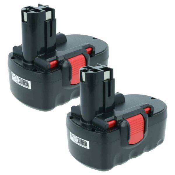2x Bateria vhbw para Bosch 2607335278, 2607335266 - 3000 mAh, 18V, NiMH