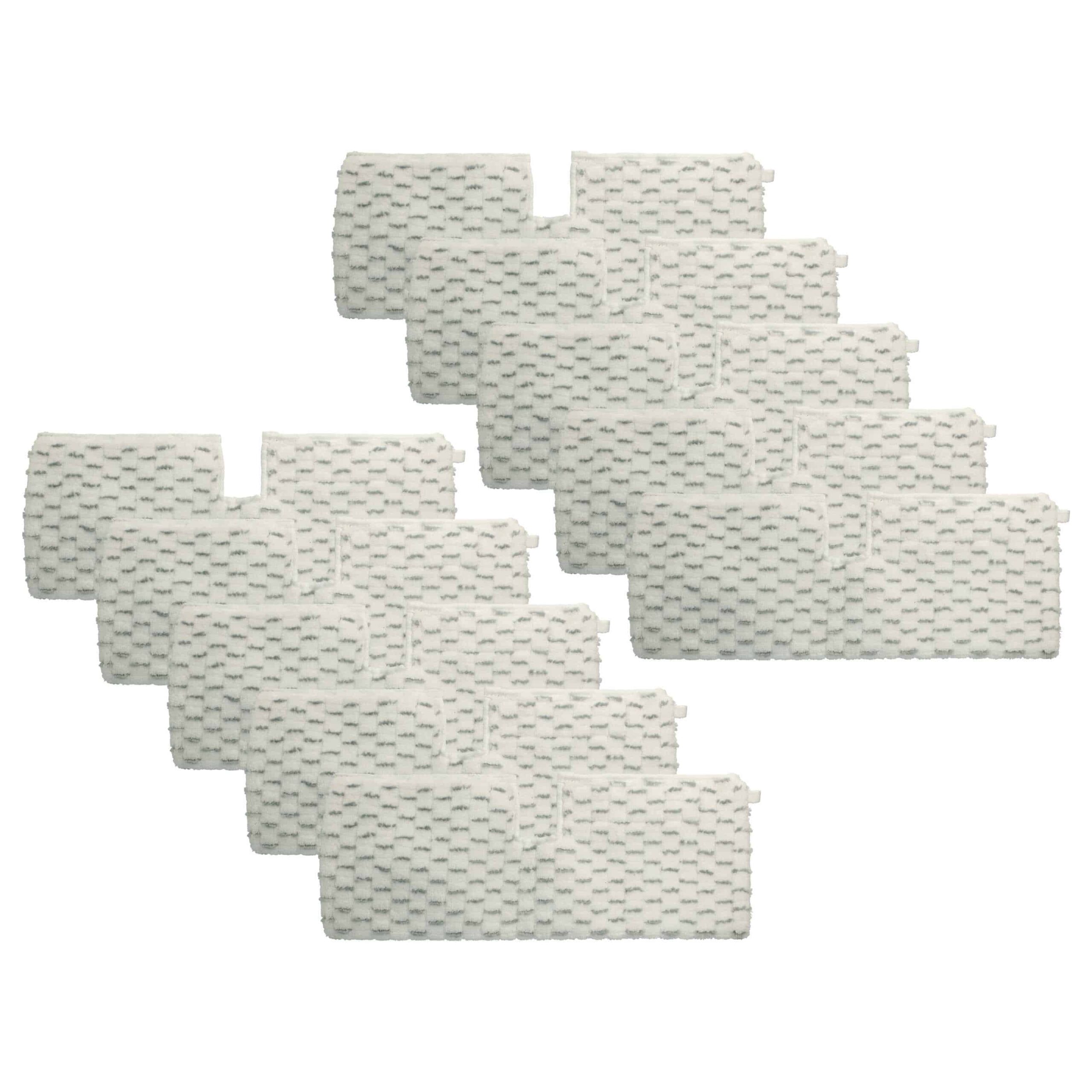 Conjunto de 10 Toalhetes de Limpeza em Microfibra vhbw para Esfregona Vileda 1-2 Spray Max