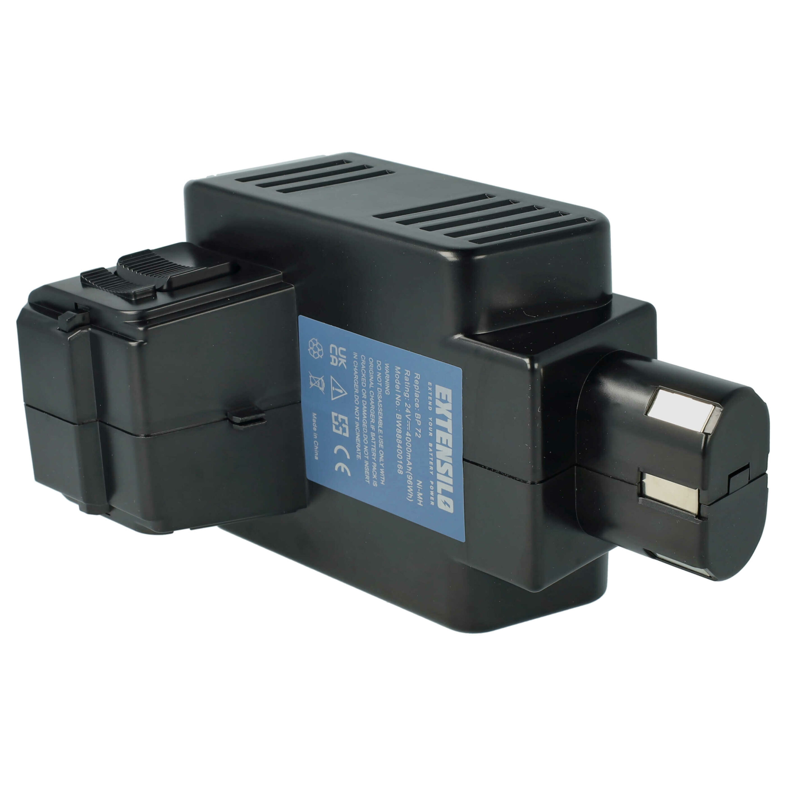 Bateria Extensilo para ferramenta elétrica Hilti BP72, BP60, 331530, BP40 - 4000 mAh, 24 V, NiMH - Image 2