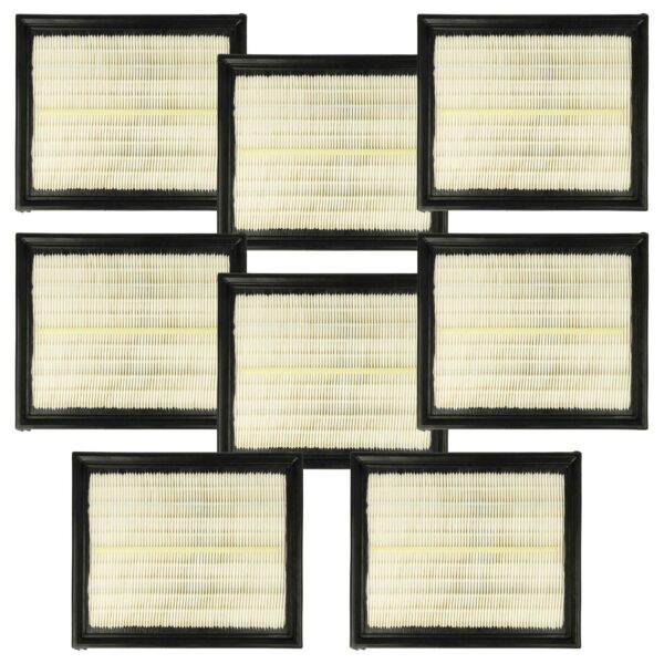 Pack de 8 Filtros Principais para Festool CTL 26 E AC, CTL 36 E AC - Substituição de 496172