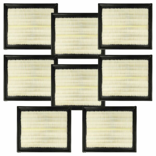 Pack de 8 Filtros Principais para Festool CTL 26 E AC, CTL 36 E AC - Substituição de 496172