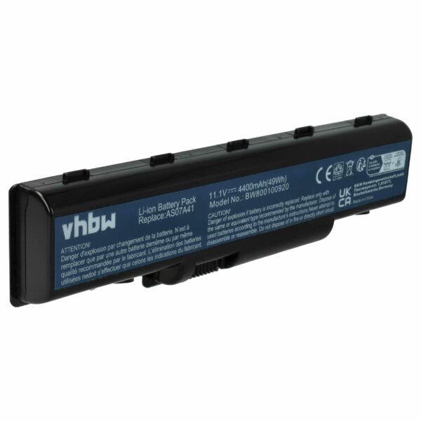 Bateria de Substituição para Portátil Acer vhbw 4400 mAh 11.1 V Li-Ion