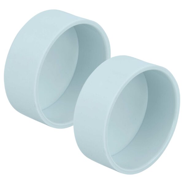 vhbw 2x Tampas de Extremidade de Tubo para Aspiradores Centralizados, Diâmetro 50.8 mm / Sistema de Tubo Redondo 2"