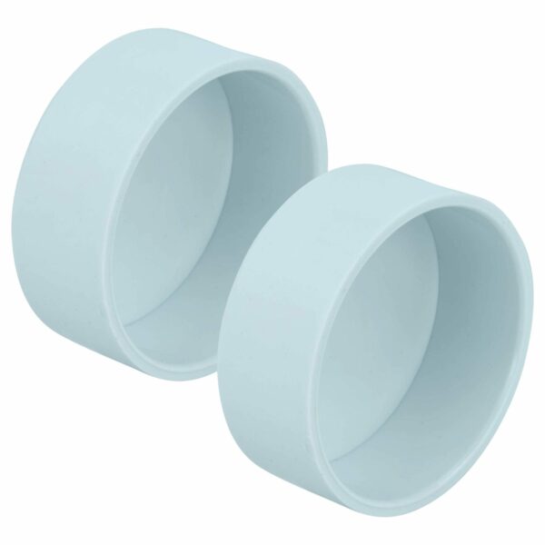 vhbw 2x Tampas de Extremidade de Tubo para Aspiradores Centralizados, Diâmetro 50.8 mm / Sistema de Tubo Redondo 2"