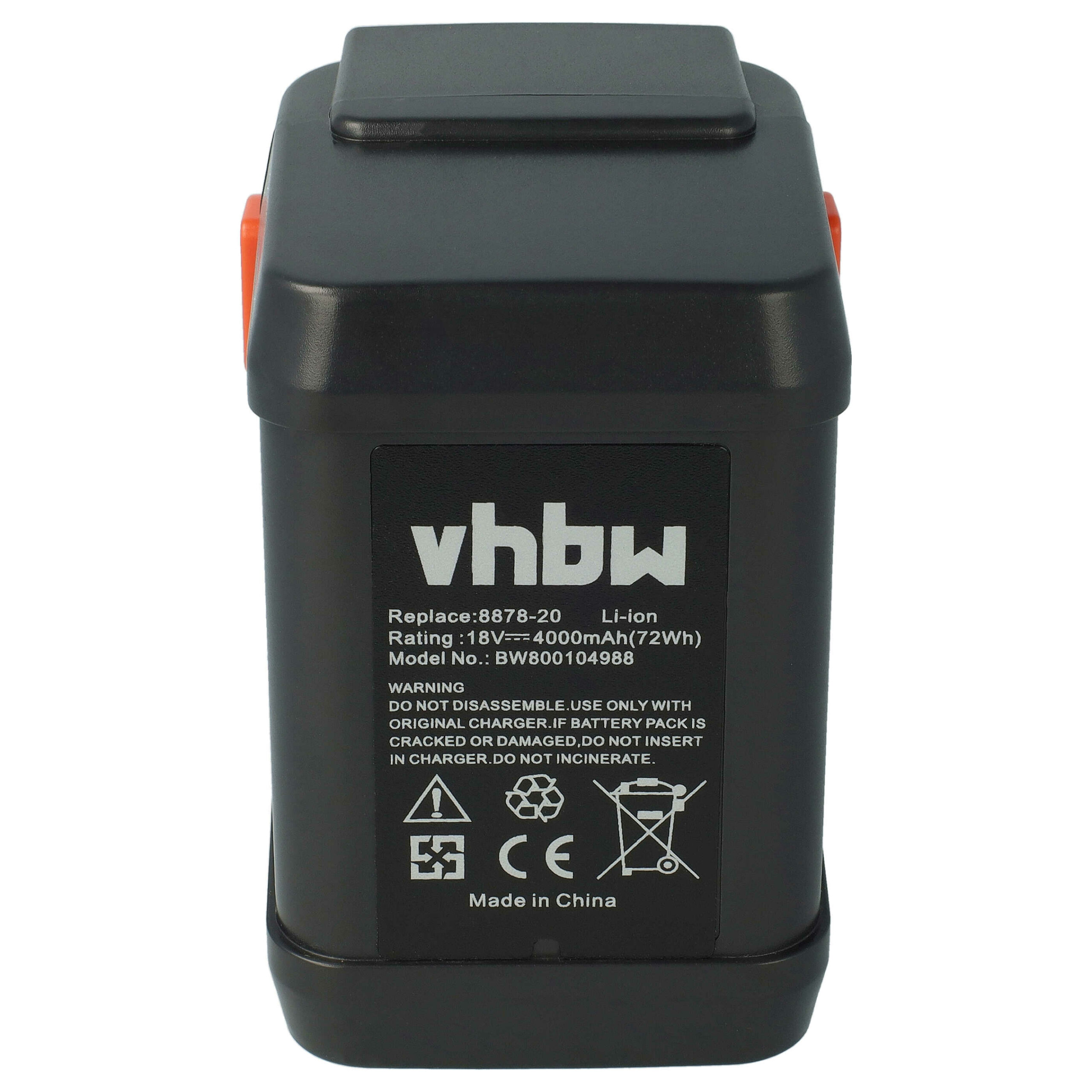 3x Baterias vhbw 4000 mAh 18 V Li-Ion para Gardena 8835, AccuCut, EasyCut - Image 3