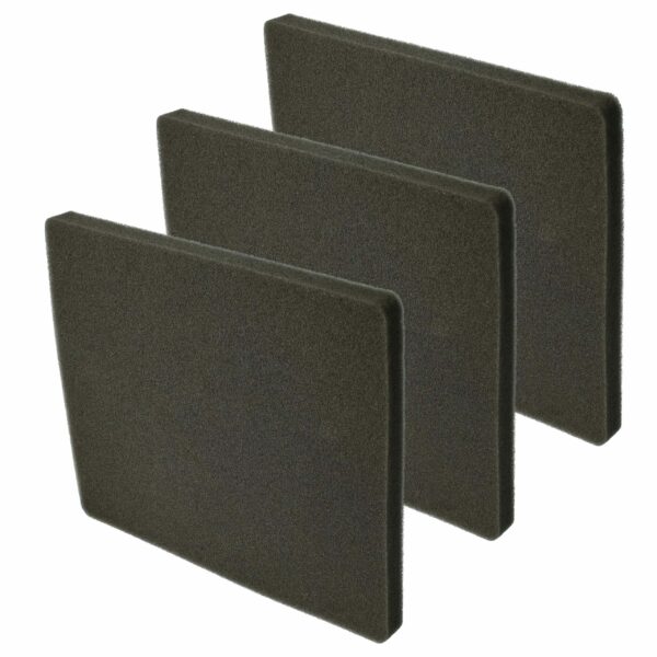 3x Filtro de Escape / Filtro de Esponja vhbw para Aspirador Electrolux (substitui 1180215012)