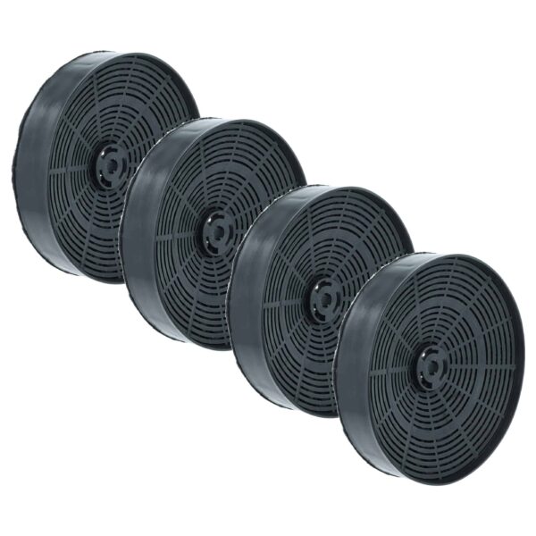 4x Filtro de Carvão Ativado vhbw Compatível com AEG, Zanussi, Electrolux e Outros